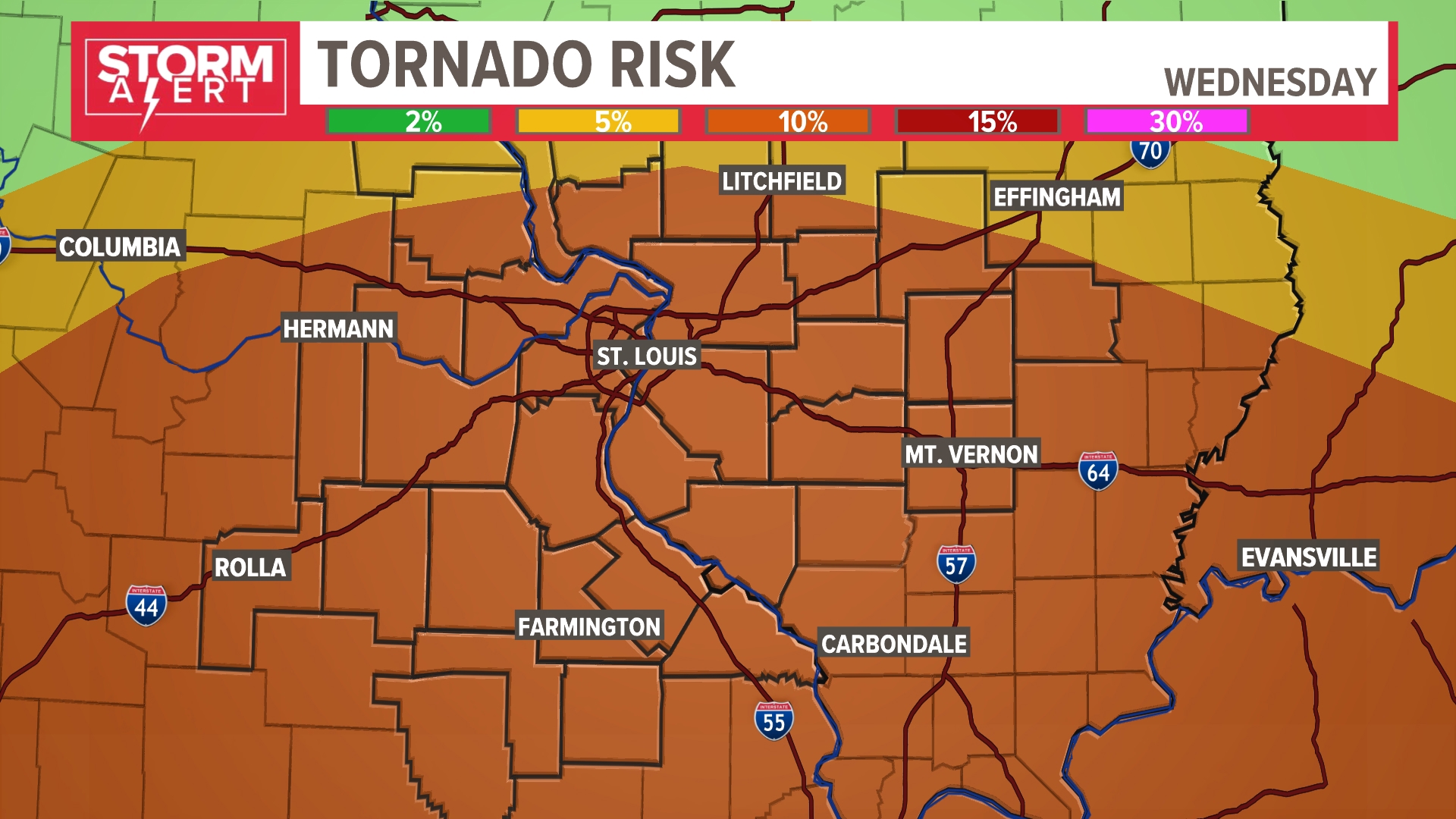 Active pattern continues as severe weather chances ramp up | ksdk.com