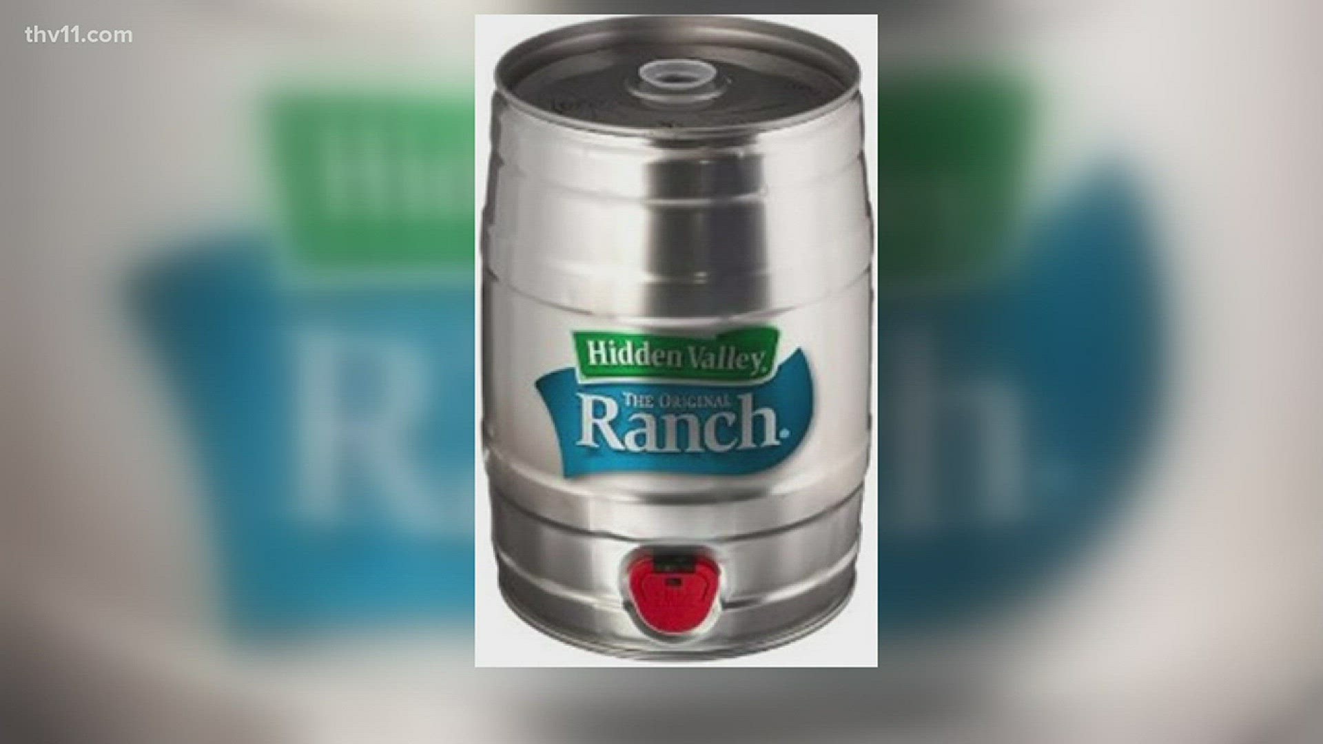 Hidden Valley is offering kegs of ranch dressing for the holidays but that's not the only gift items in the collection.