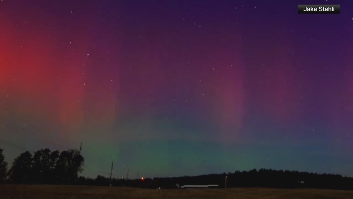 Northern lights in Missouri, Illinois watch issued