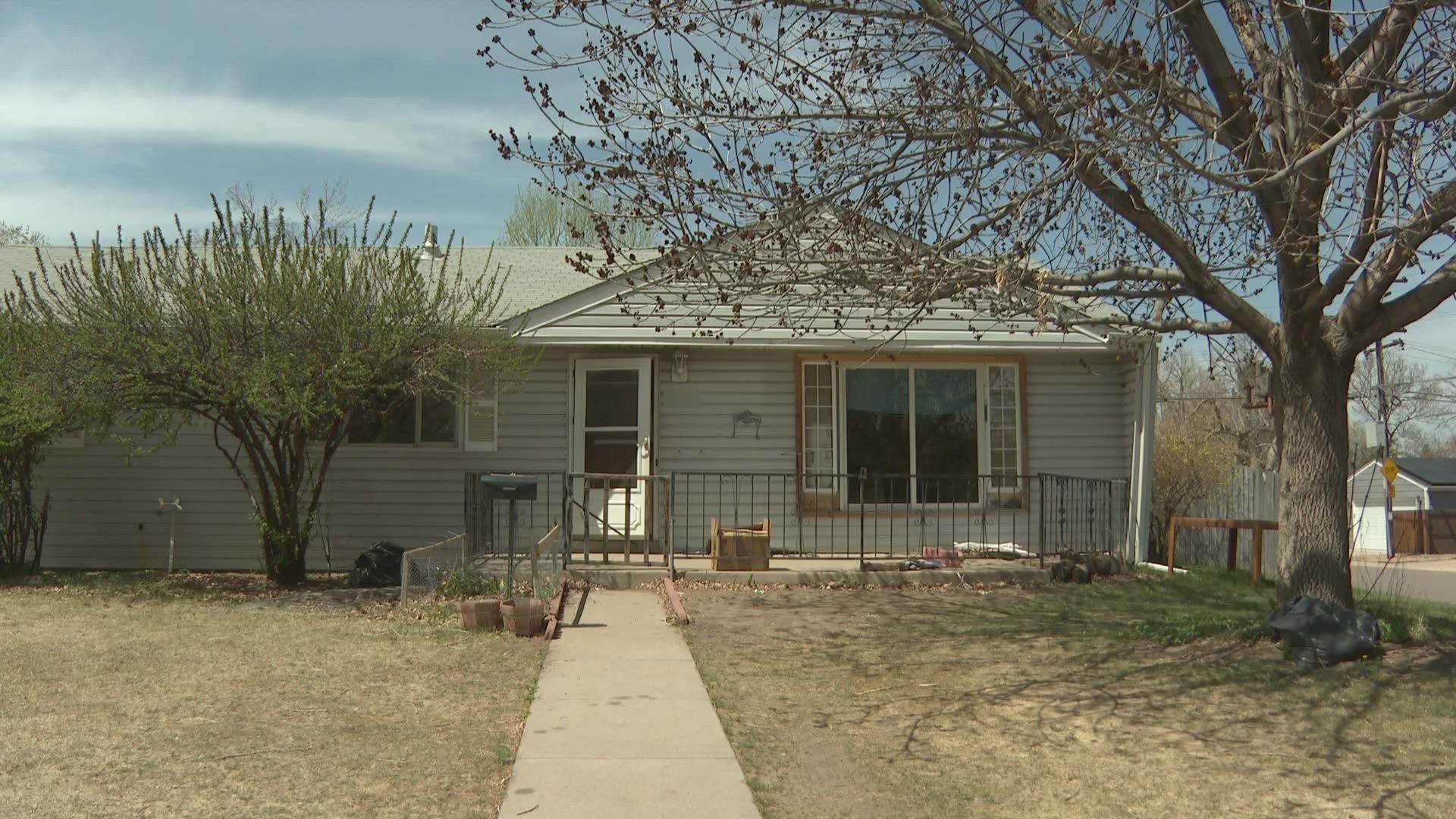 The listing makes it clear: the house in the University Hills neighborhood is a fixer-upper.