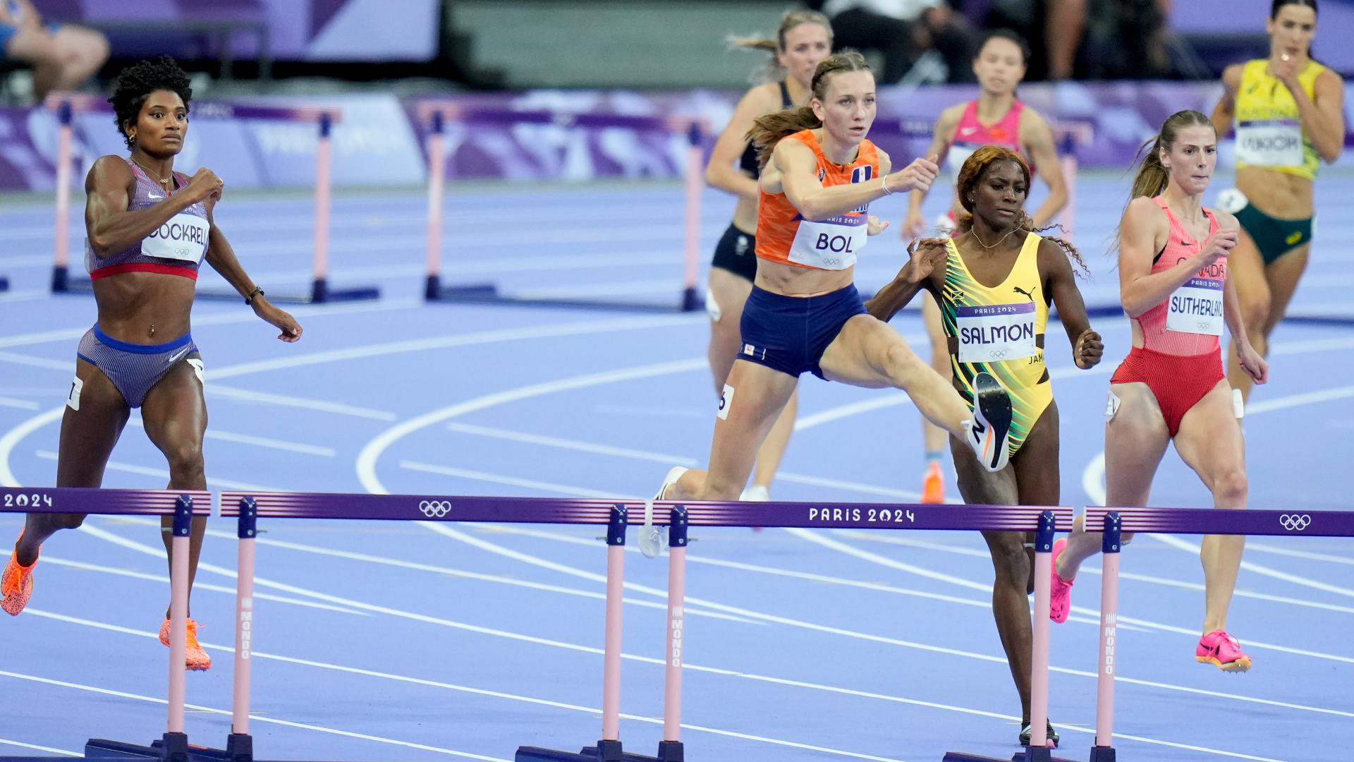 How tall are the hurdles at the Olympics?