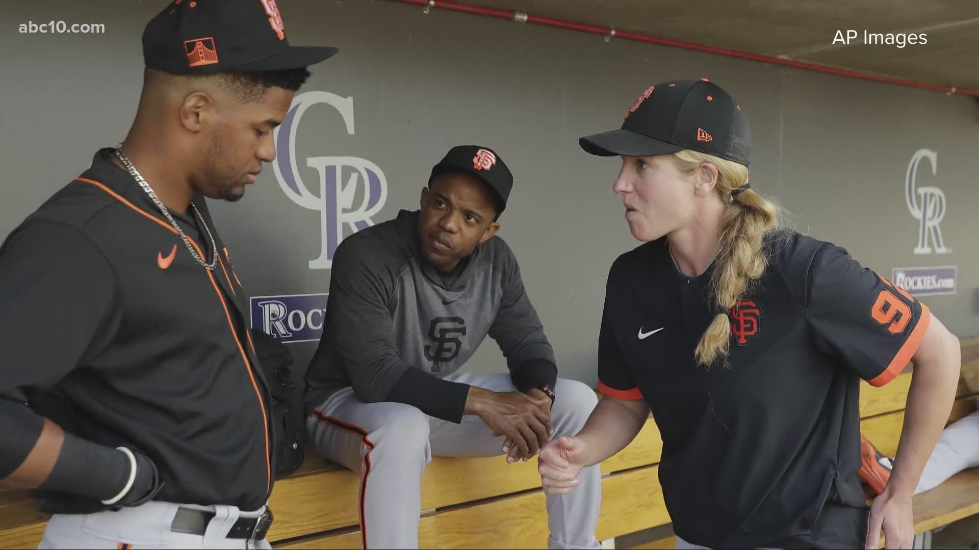 Woodland native and Sacramento State alum Alyssa Nakken was with the Giants during spring training and is still excited for the season.