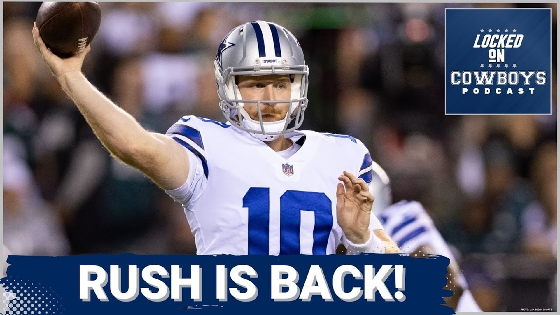 Marcus Mosher and Landon McCool discuss the Dallas Cowboys re-signing veteran quarterback Cooper Rush. Does that mean the Cowboys won't draft a quarterback in 2023?