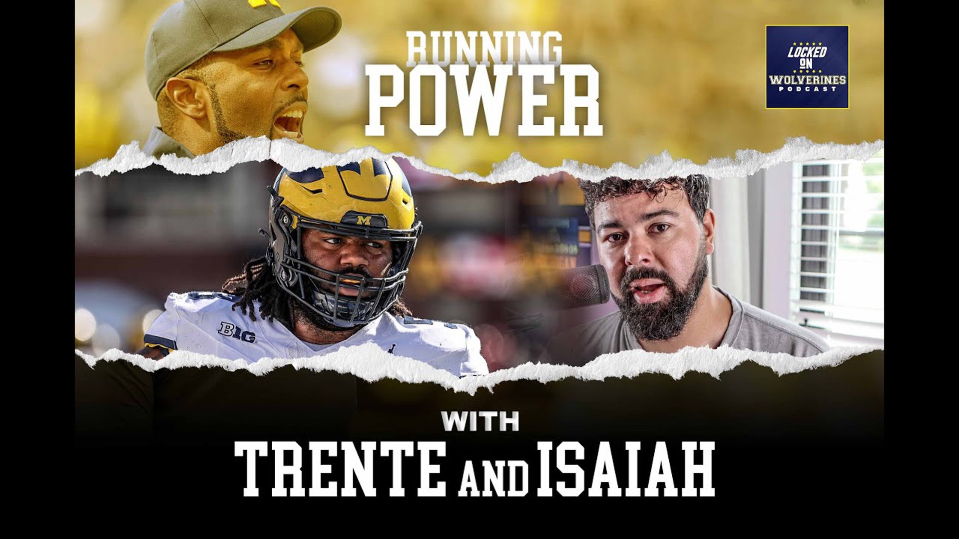 RUNNING POWER: Texas preview and what Trente Jones likes about Michigan after Week 1.