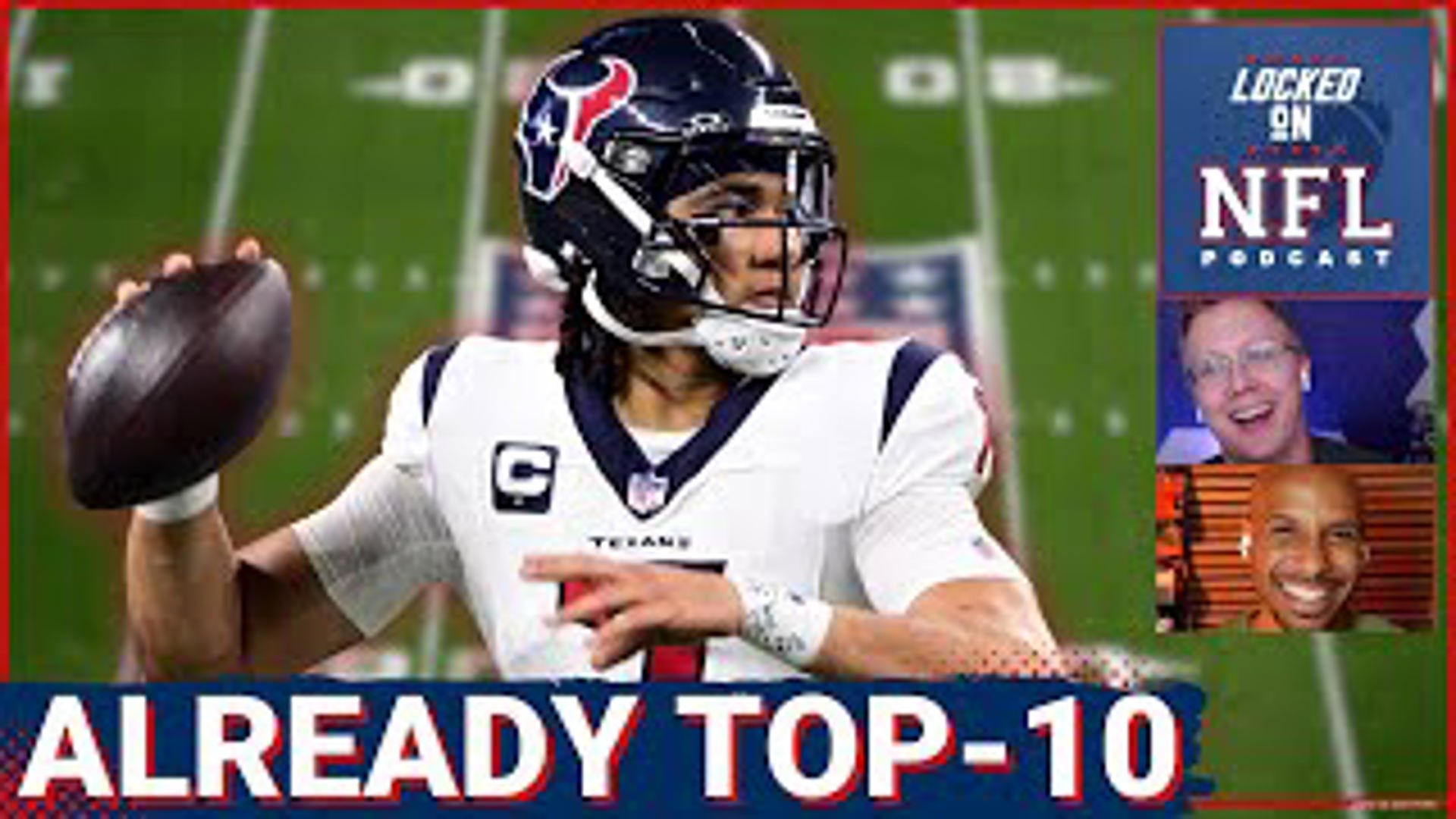 While Patrick Mahomes and Josh Allen still sit atop the NFL's best quarterback lists, Houston Texans passer C.J. Stroud is already top-10 after just one year.