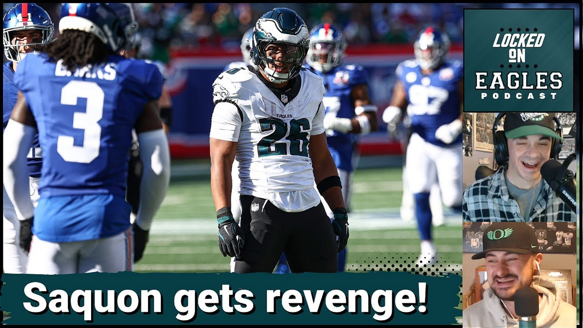 Saquon Barkley had a HISTORIC revenge game against the New York Giants to lead the Philadelphia Eagles to a 28-3 win and improve to 4-2 on the season!