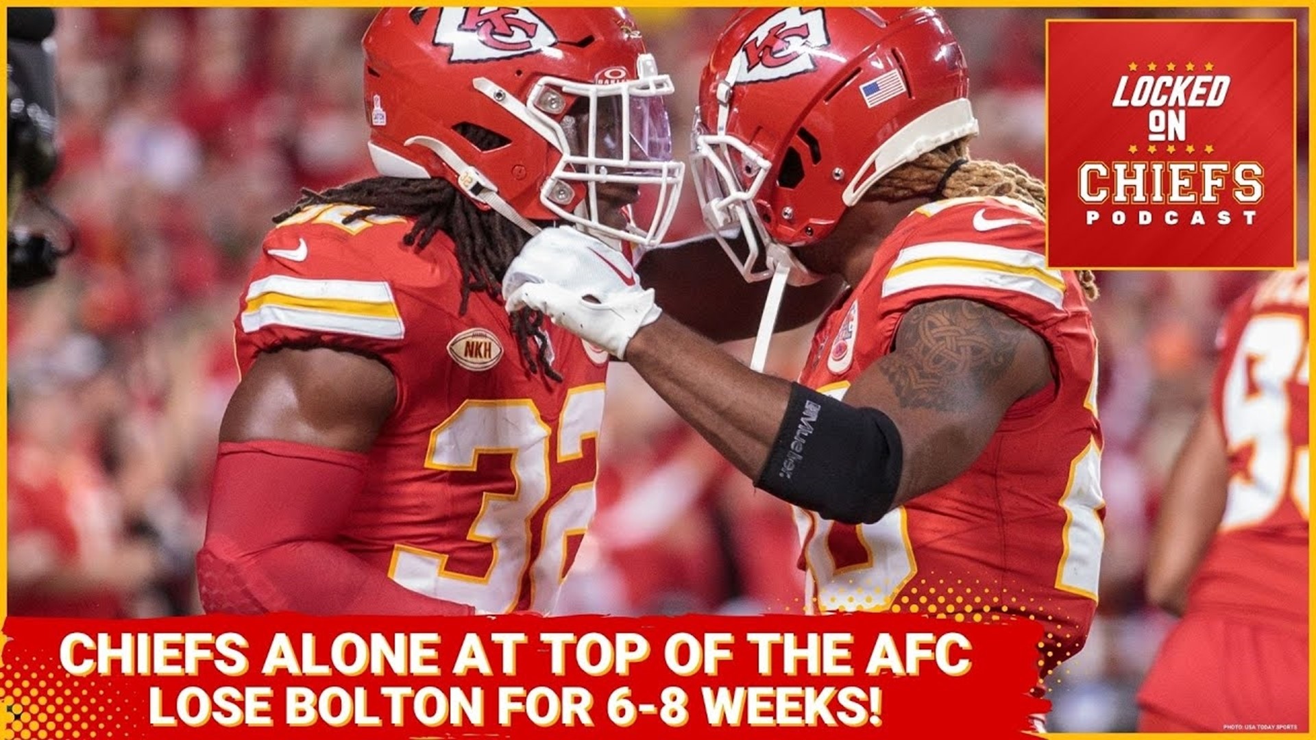 The Kansas City Chiefs took a couple huge steps forward in the AFC and are alone in first place.