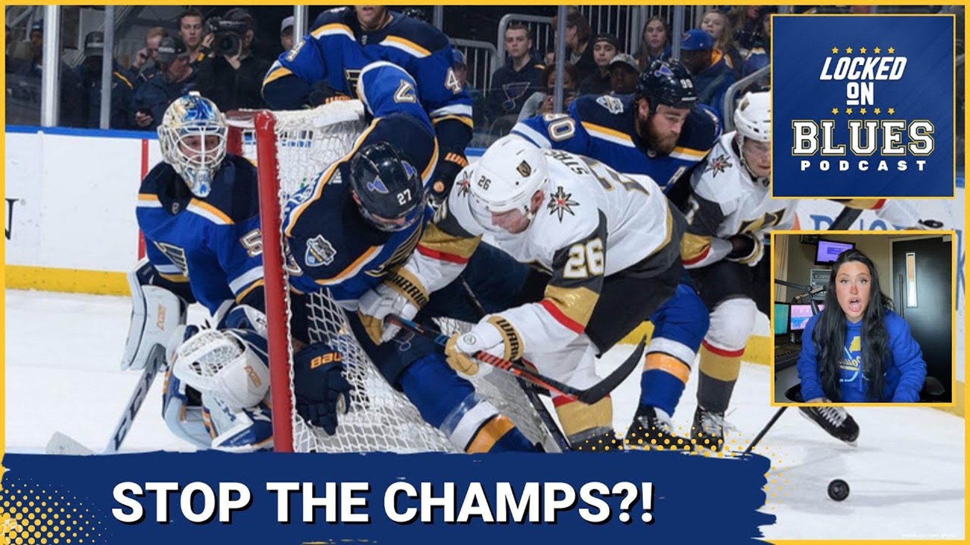 The St. Louis Blues Look To Take Down The Defending Stanley Cup Champs The Las Vegas Golden Knights