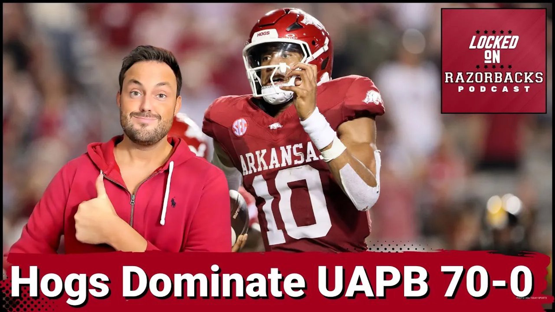 Razorbacks opened up the 2024 season with a dominating performance over UAPB by a final score of 70-0. What can Hog fans really take away from a game like this?