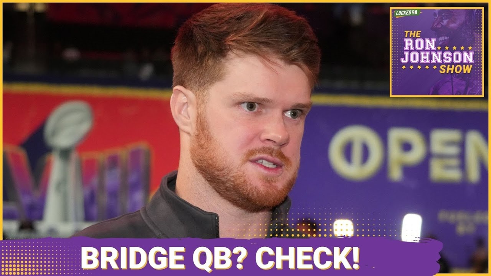 REACTION to Sam Darnold Replacing Kirk Cousins on the Minnesota Vikings - The Ron Johnson Show