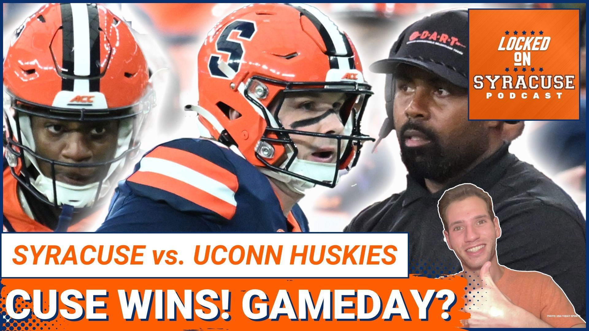 Syracuse Orange Football got its eighth win of the season, taking down the UConn Huskies 31-24. Kyle McCord led Fran Brown's Syracuse squad with 477 yards and 3 TDs.