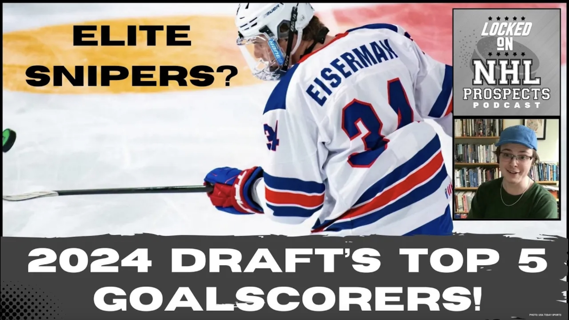 In this episode, Sebastian breaks down his Top 5 goalscorers eligible for the 2024 NHL Draft!