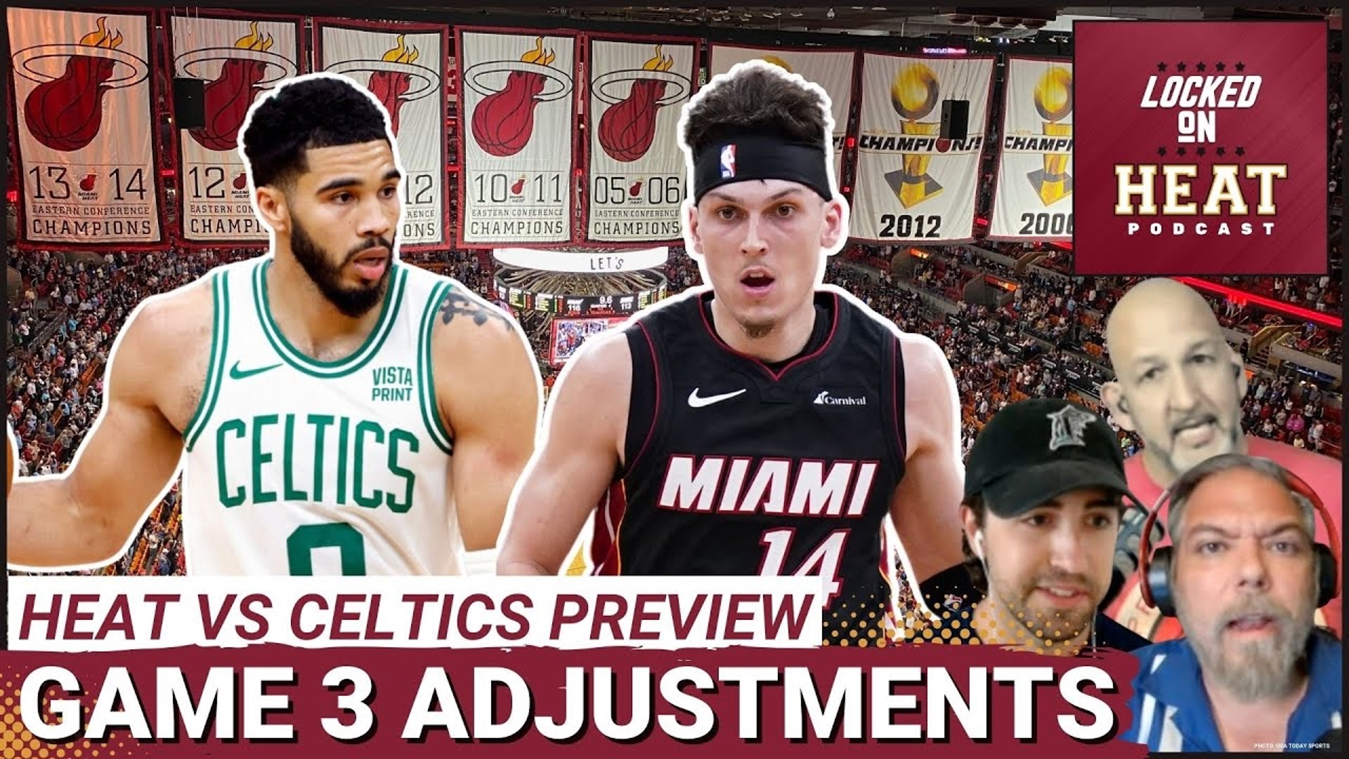 On this special crossover edition, the hosts of Locked On Heat and Locked On Celtics come together to preview Saturday's big Game 3 in Miami.