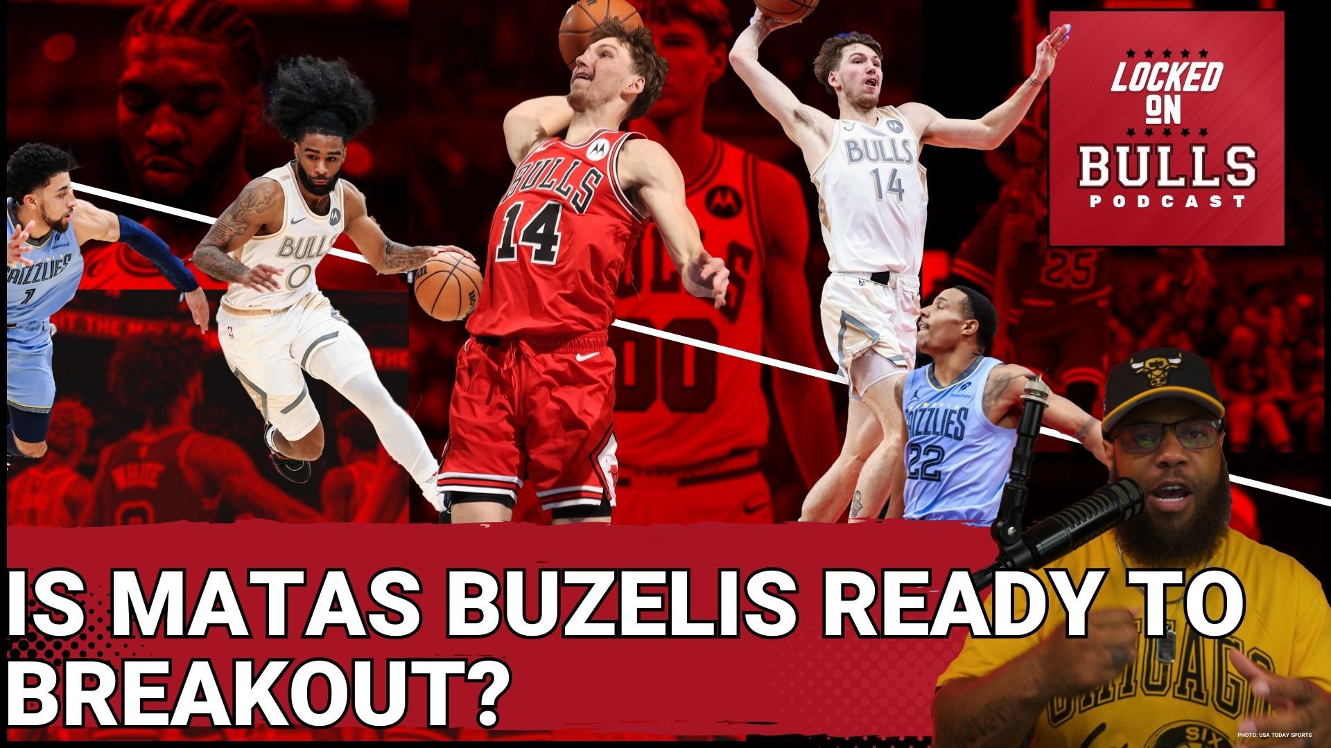 Haize discusses the Bulls splitting their games over the weekend. He also asks if the Bulls 20-year-old rookie is ready to breakout for the team.