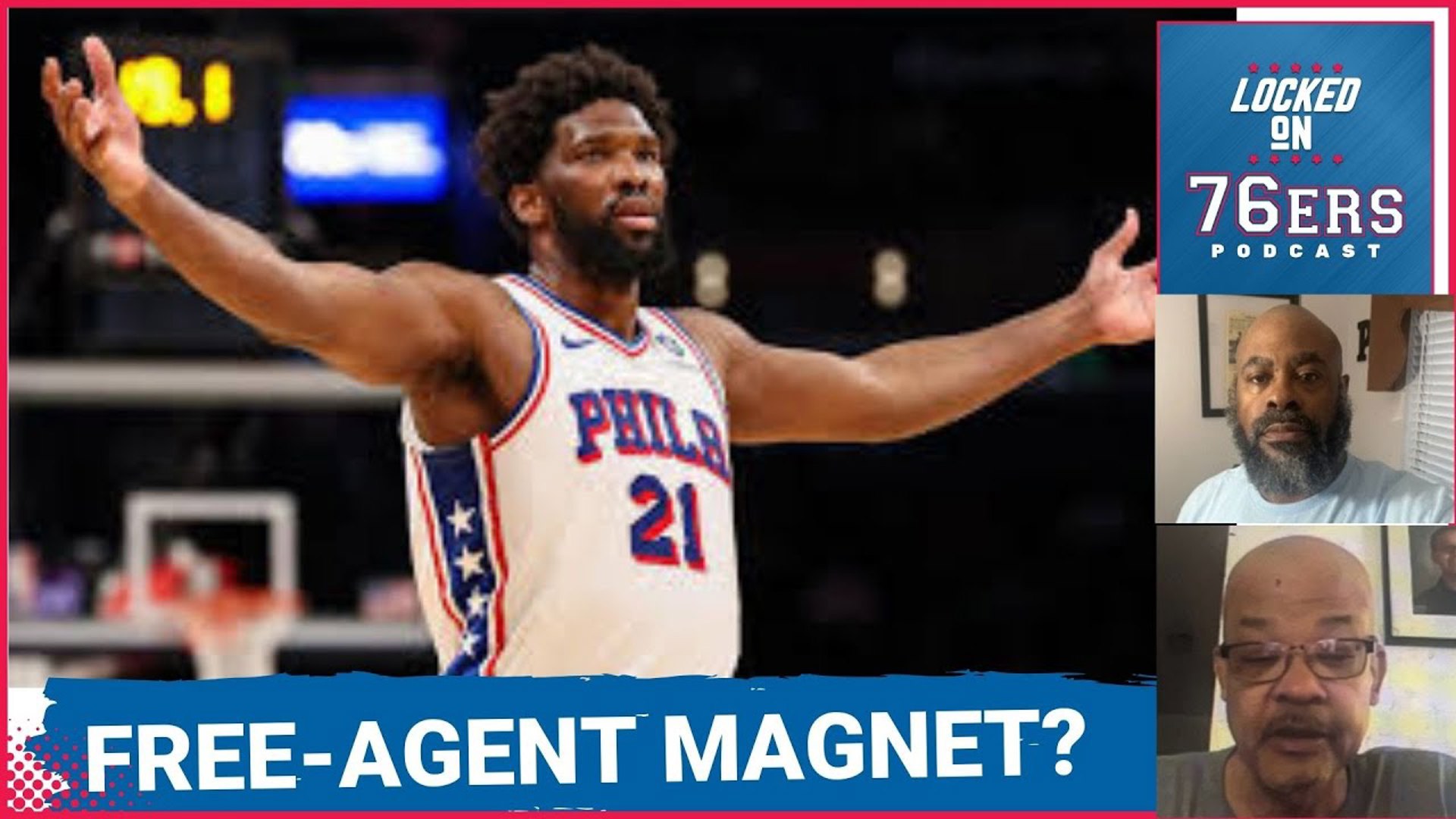 Is Sixers All-Star center Joel Embiid a magnet for NBA free agents?