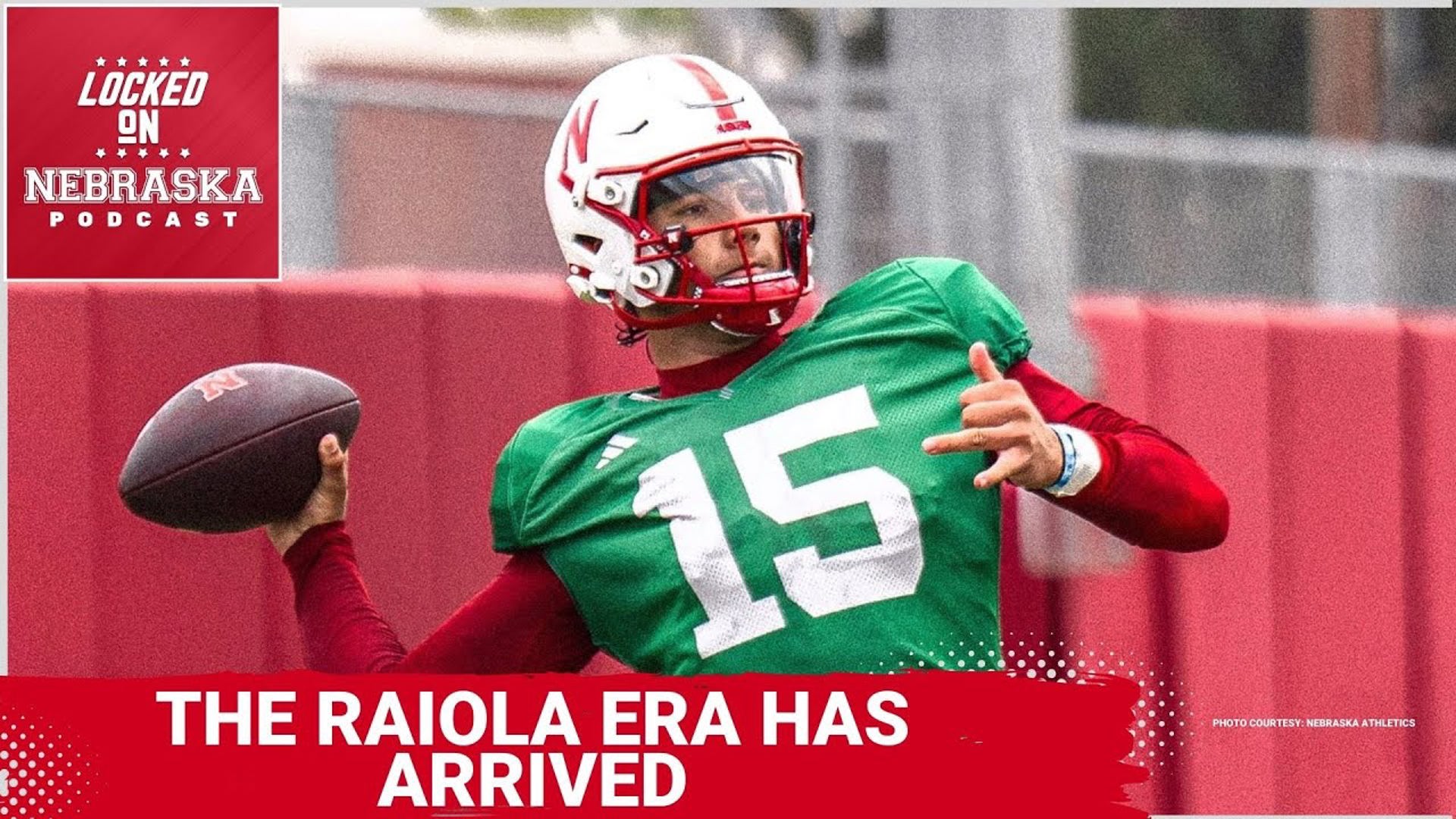 The biggest news yet emerged from Nebraska camp on Wednesday. Dylan Raiola was named the starting quarterback via a tweet after practice.