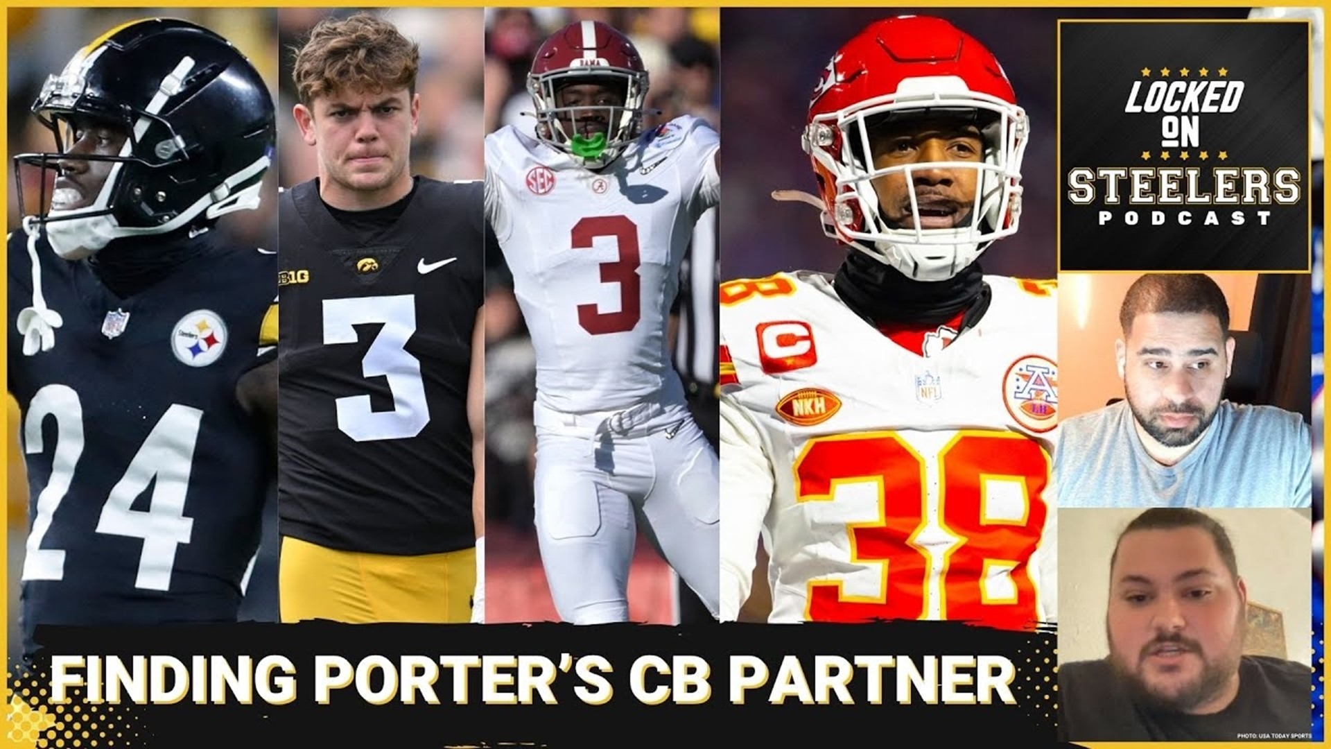 The Pittsburgh Steelers need to find their next top cornerback to pair with Joey Porter Jr. for the future. Are the best options in the NFL Draft, or in free agency?