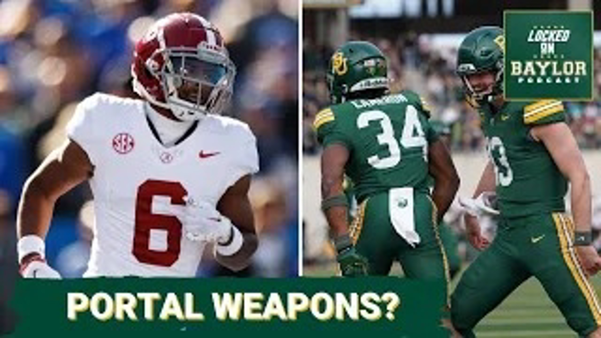 The Baylor Bears hosted 4 transfer portal players Monday, including Alabama wide receiver Kobe Prentice and Northwestern Safety Devin Turner.