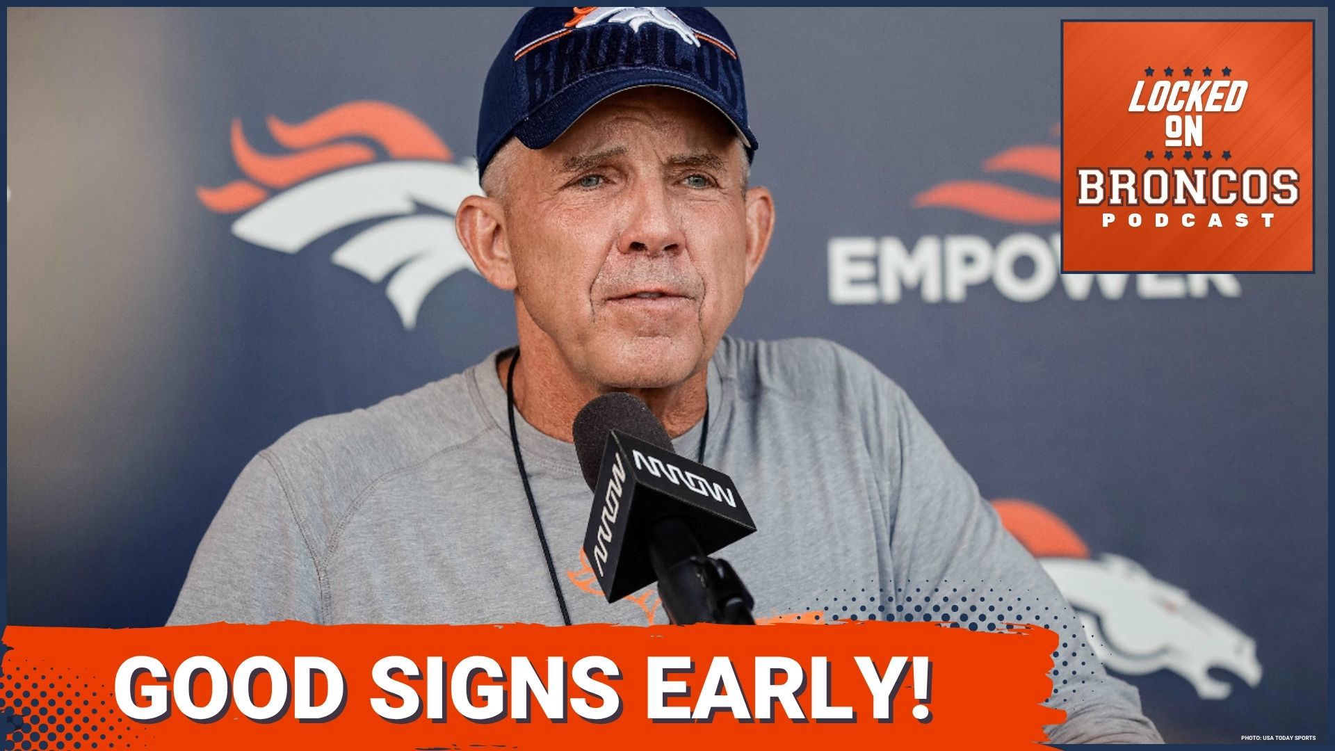 Evan Engram is already proving his worth to the Denver Broncos and linebacker Drew Sanders stood out at Day 2 of Denver Broncos Training Camp