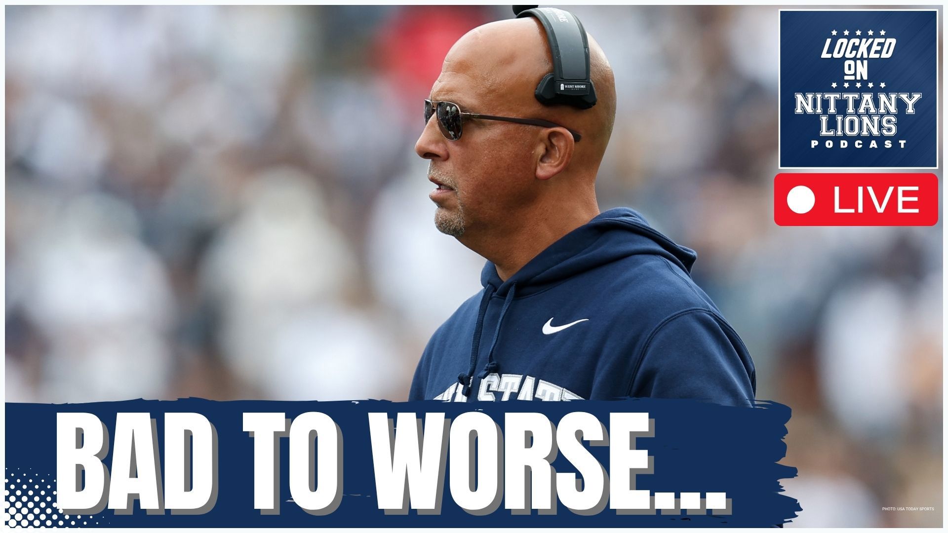 LIVE: 5-Star Set to Decommit From Penn State?! + PSU vs. Northwestern ...