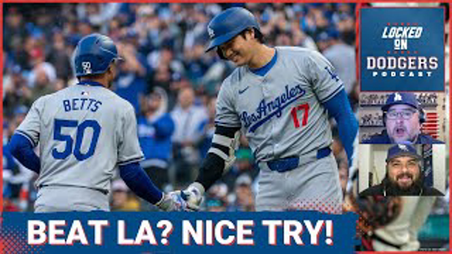 The Los Angeles Dodgers rode some clutch hitting and stellar relief pitching to beat the Giants, 6-4, in 10 innings.