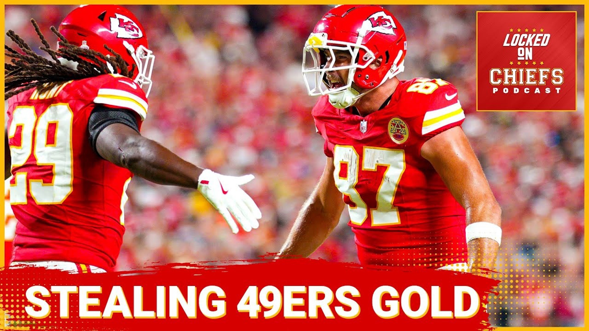 The Kansas City Chiefs will steal GOLD from the 49ers as KC returns from Bye.