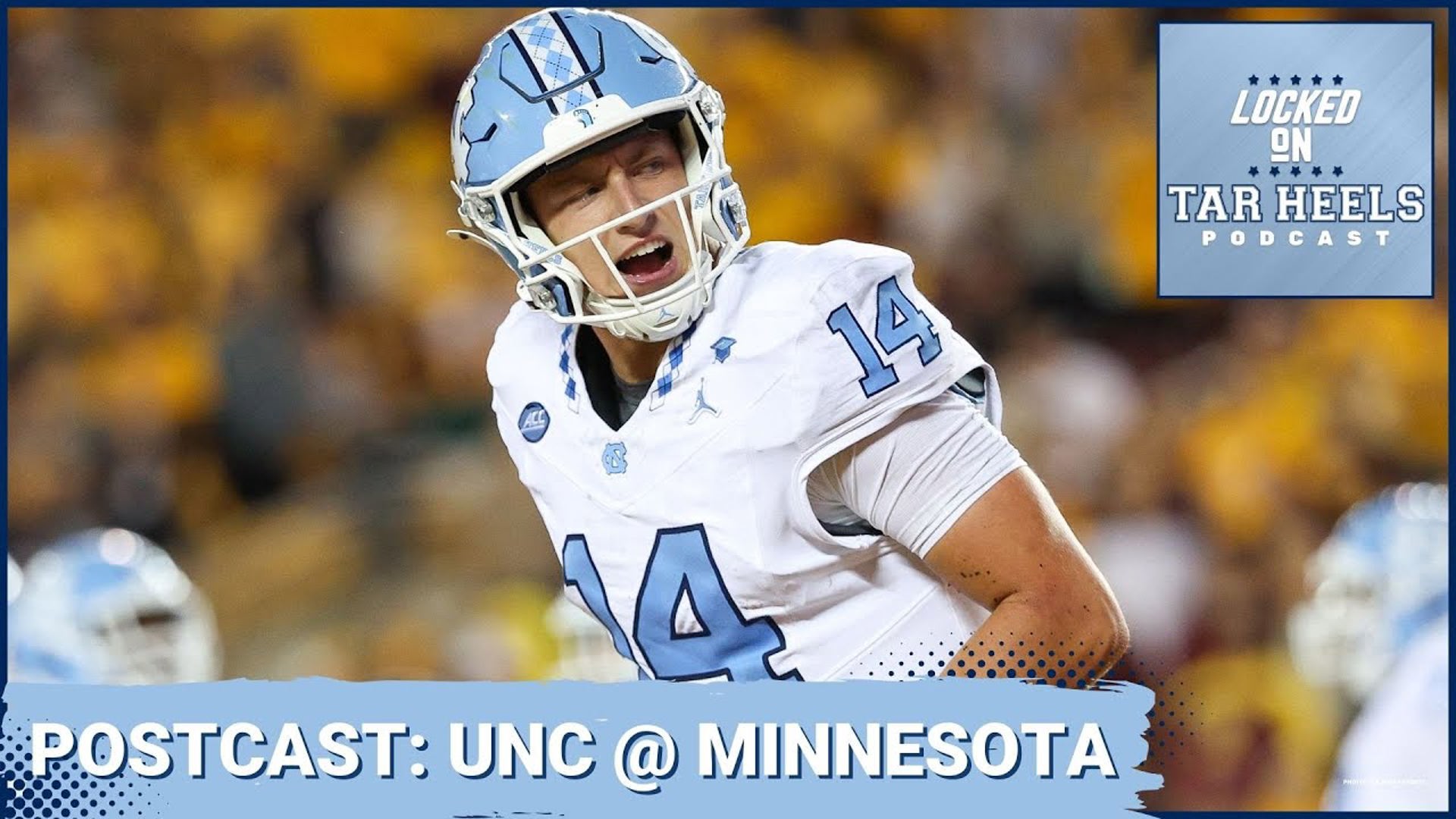 North Carolina traveled to Minnesota to kick off the 2024 football season and the post-Drake Maye era. The Heels eeked out a 19-17 victory over the Golden Gophers.