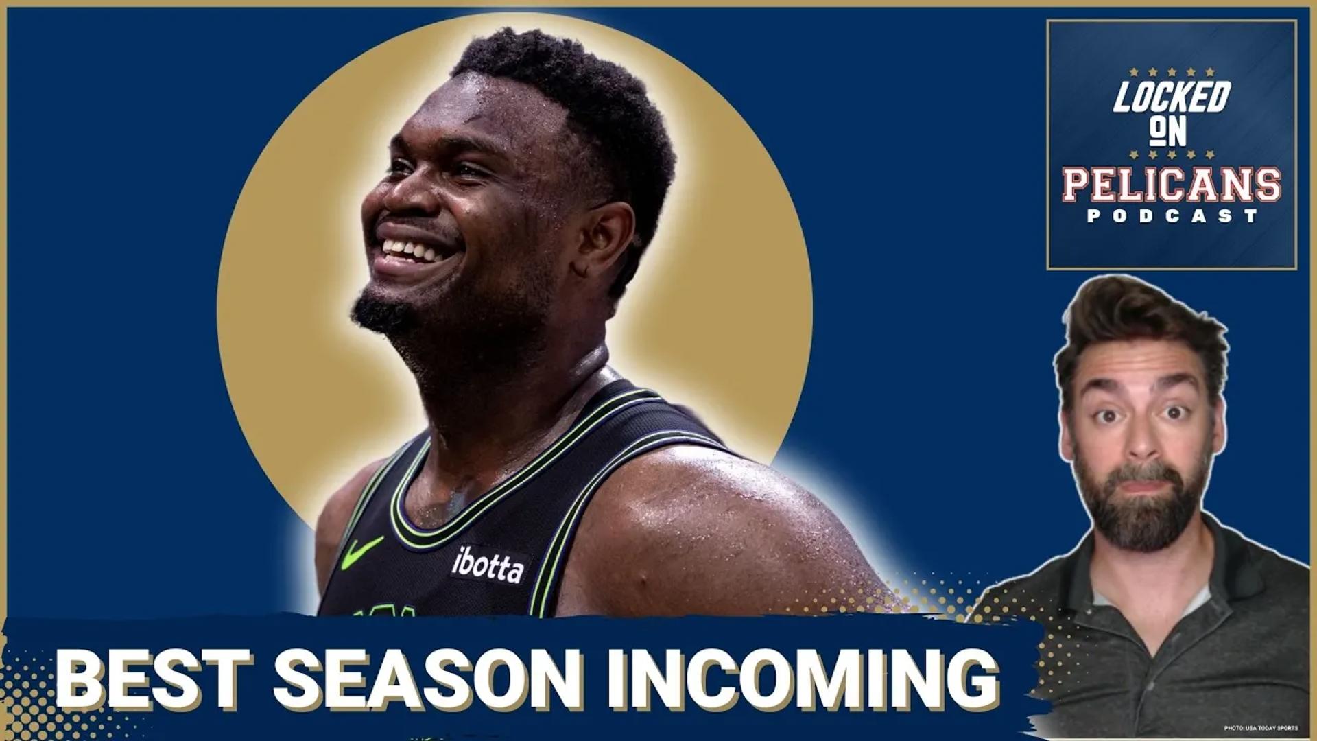 Zion Williamson is primed to have his best season ever next year for the New Orleans Pelicans. Jake Madison explains why Zion will be in shape