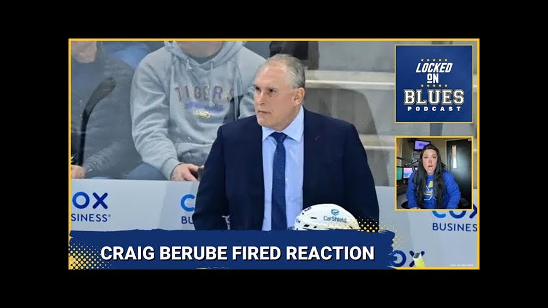 The Drama Post Craig Berube Firing| REACTION AND MESSAGE TO DOUG ARMSTRONG & JORDAN KYROU