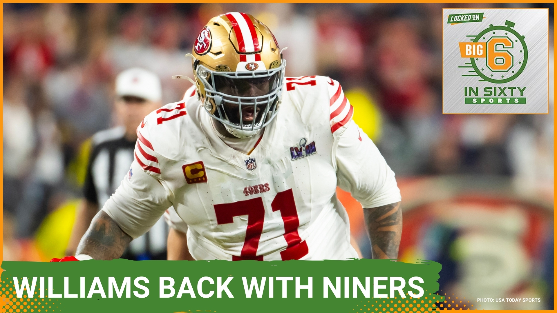 The 49ers get Trent Williams back on the field and the Jets and Steelers sign defenders to extensions. The Packers prep for Brazil vs. the Eagles.