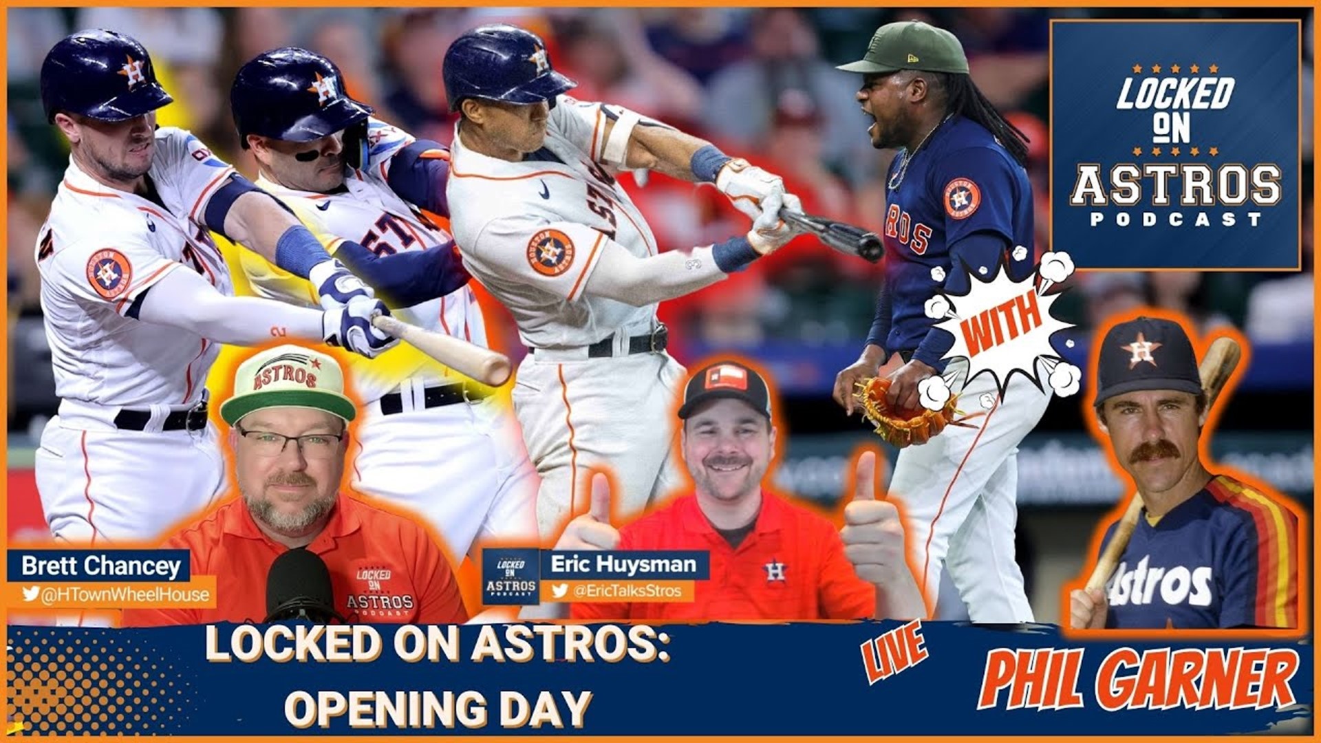 Astros: Phil Garner Joins the Show on the Eve of Opening Day!