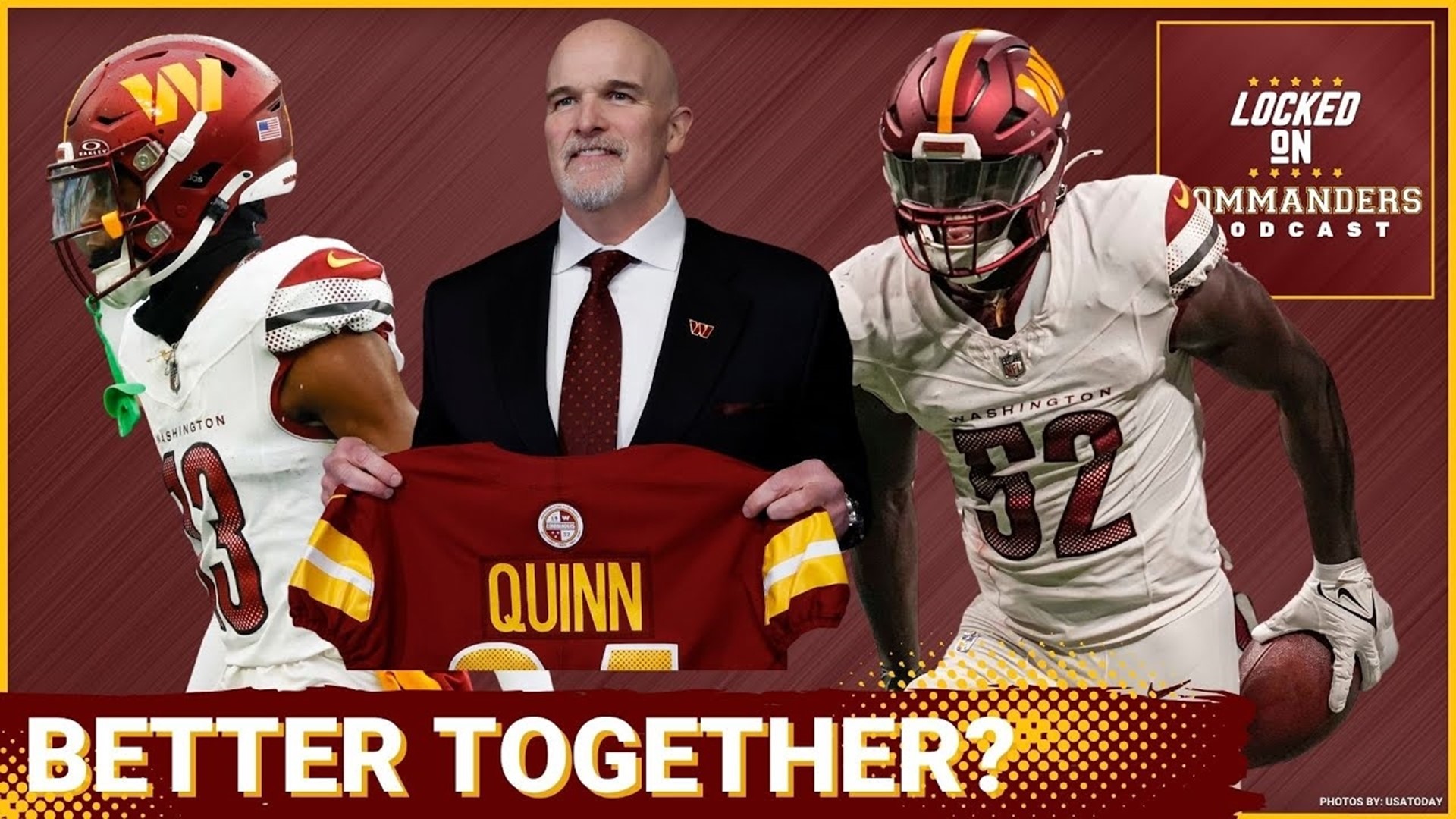 Part 2 of our conversation with Washington Commanders coach Dan Quinn as he discusses Emmanuel Forbes, Jamin Davis, and more!