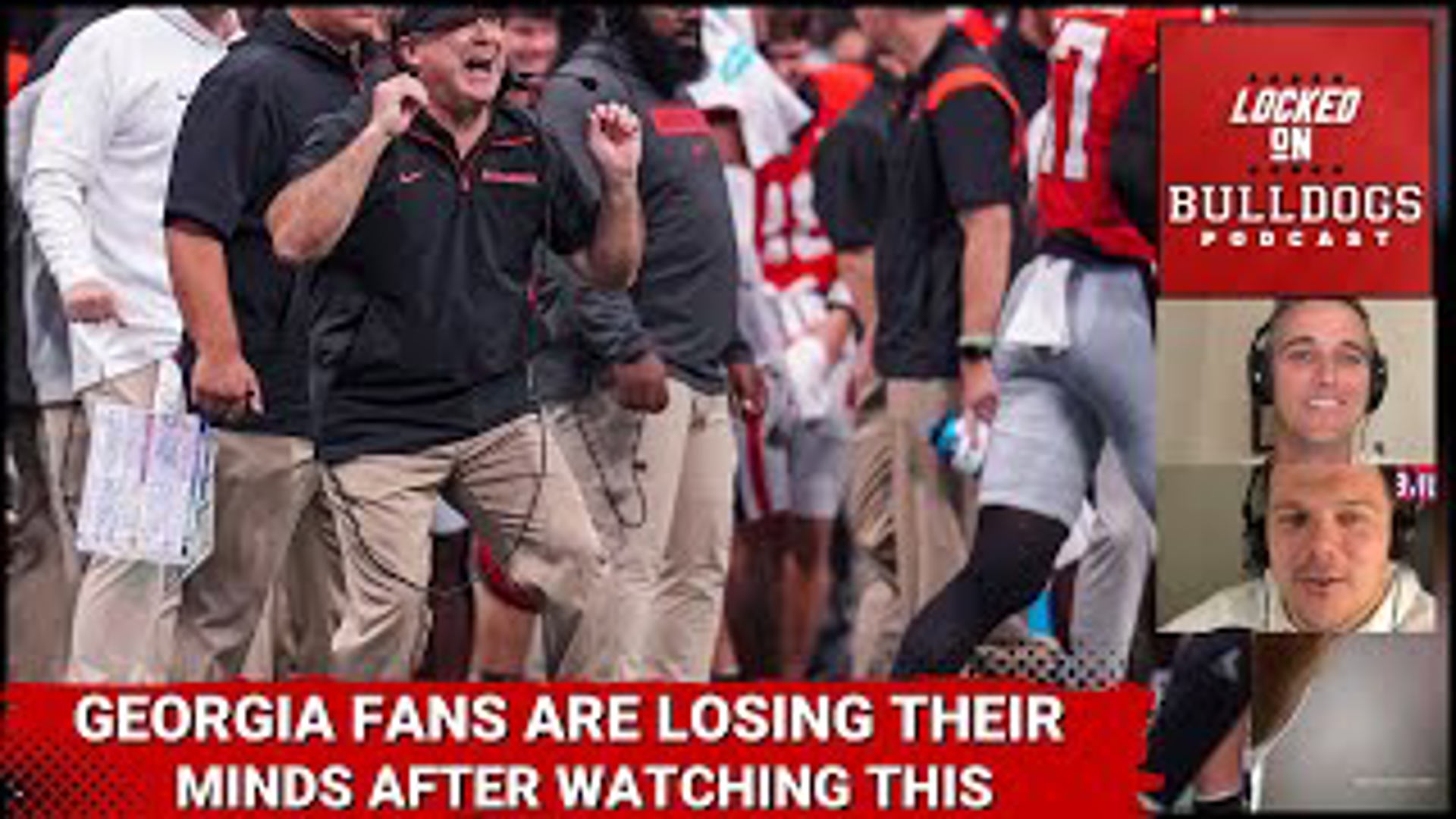 How bad are Georgia fans feeling after that performance against Kentucky? Big trouble for UGA??