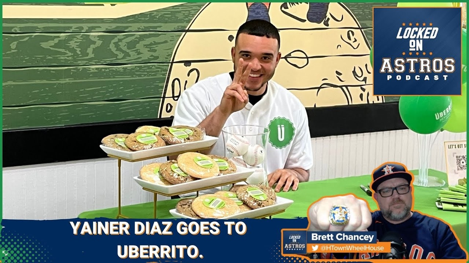 Astros rookie catcher Yainer Diaz goes to überrito with Htown Wheelhouse