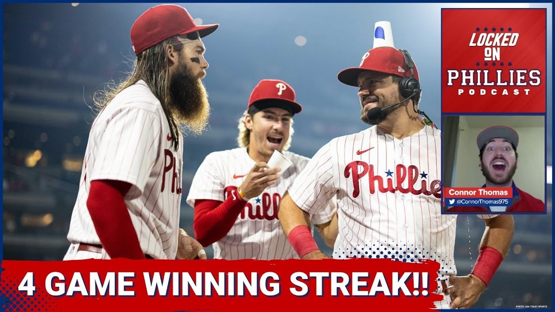 In today's episode, Connor reacts to the Philadelphia Phillies' current 4 game winning streak and their 2 wins so far this series against the Detroit Tigers!