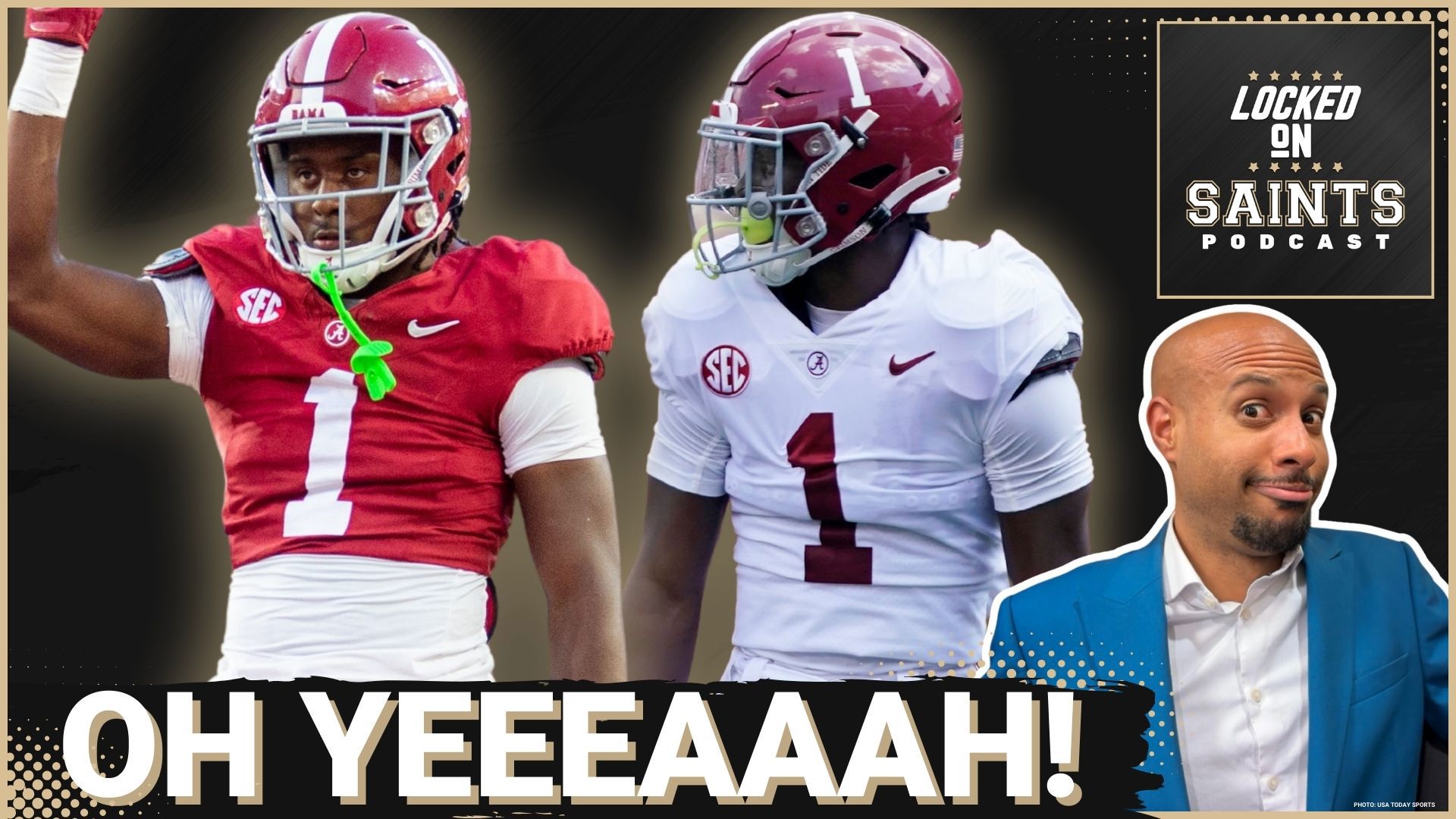 The New Orleans Saints surprised with their NFL Draft trade up to select Alabama CB Kool-Aid McKinstry and now folks are asking major questions about Lattimore.