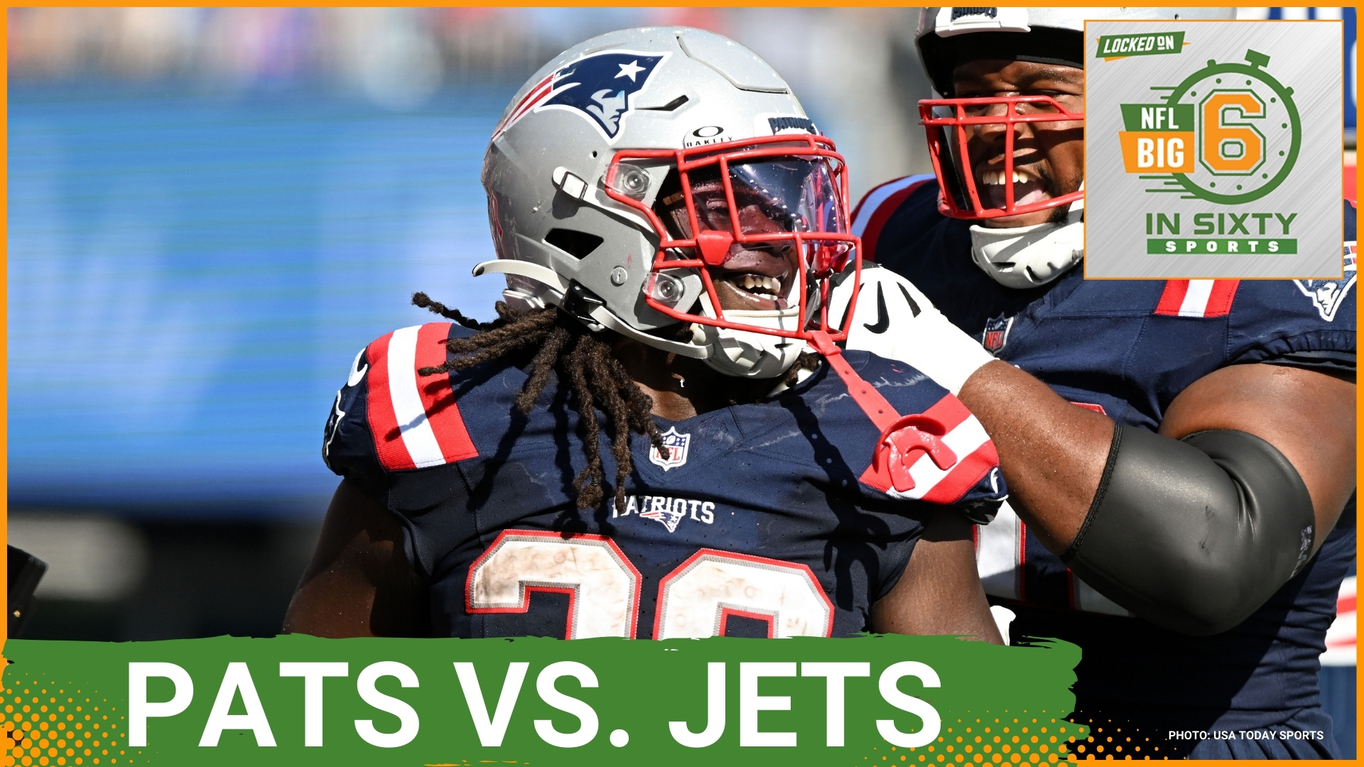 The Patriots face off against the Jets and Mike Tomlin coaches agaisnt Jim Harbaugh. Dak Prescott battles Lamar Jackson.