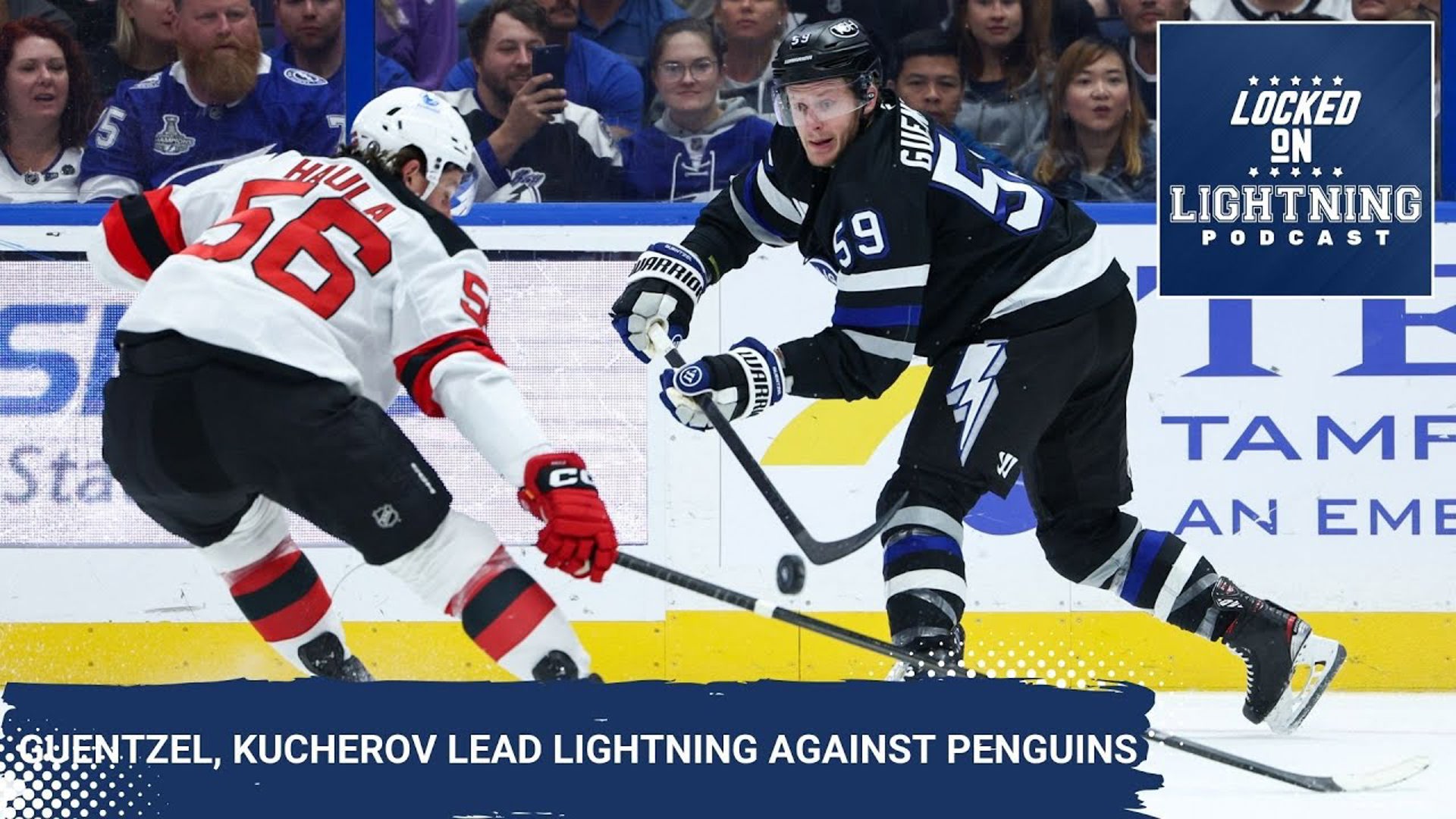 The Lightning look to continue their winning ways when they travel to Pittsburgh to take on the Penguins after two impressive home wins.