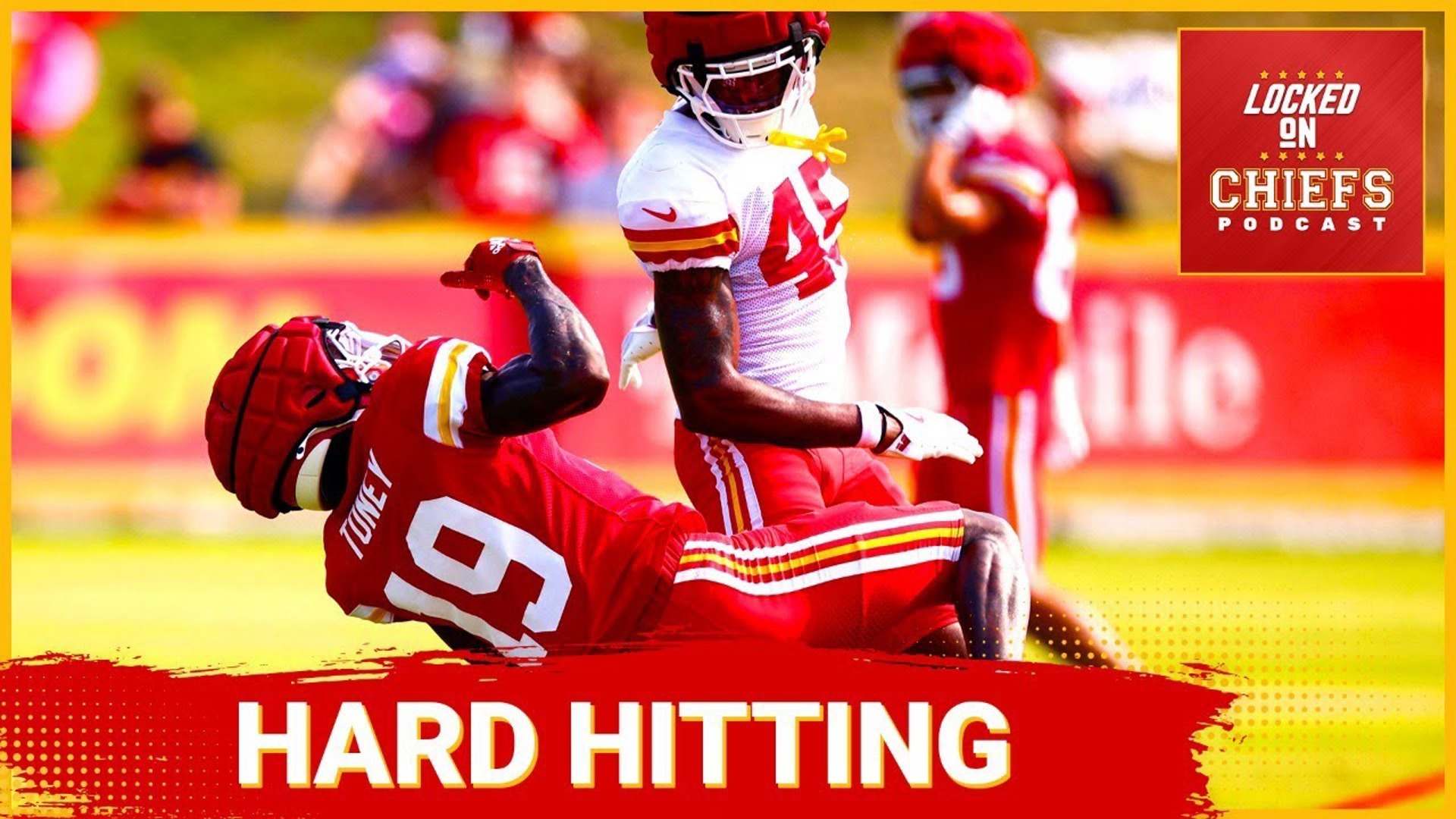 Chiefs Defense Looks Excellent on day one of Pads! LT Battle flips ...