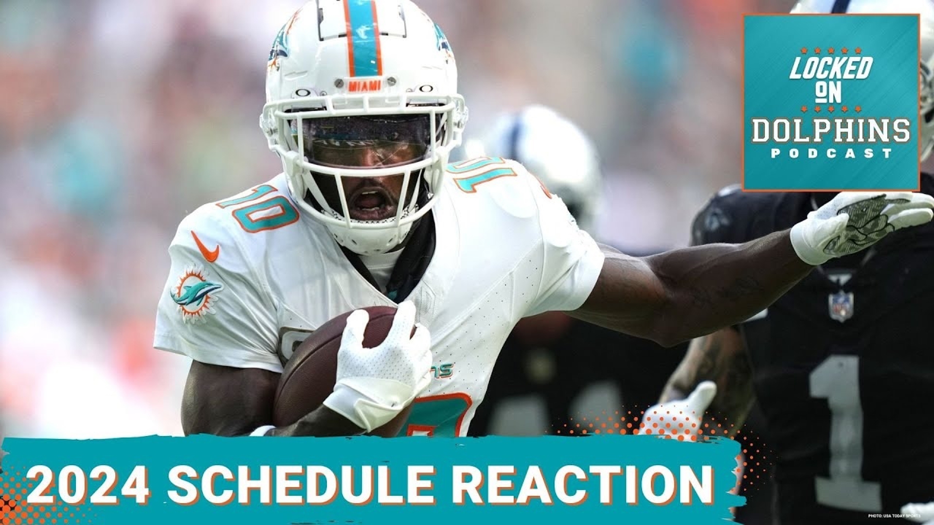 No more hypotheticals! The Miami Dolphins' 2024 schedule has been released.