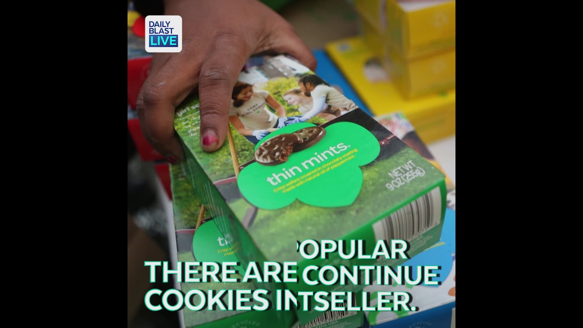 The most wonderful time of the year has arrived - Girl Scout cookie season.