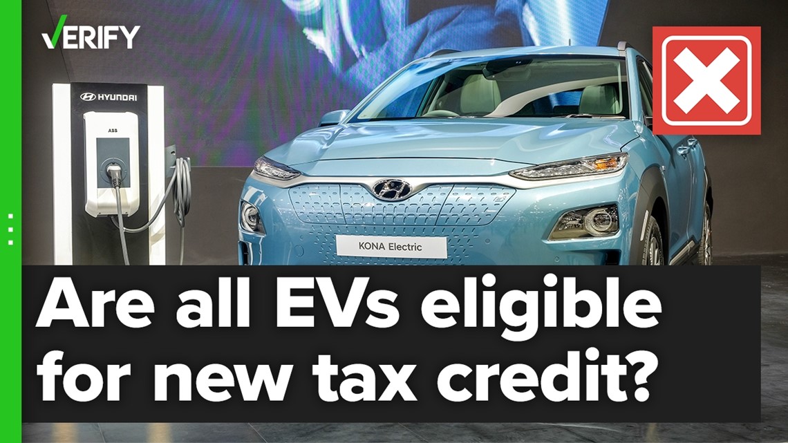 Some electric vehicles ineligible for $7,500 tax credit