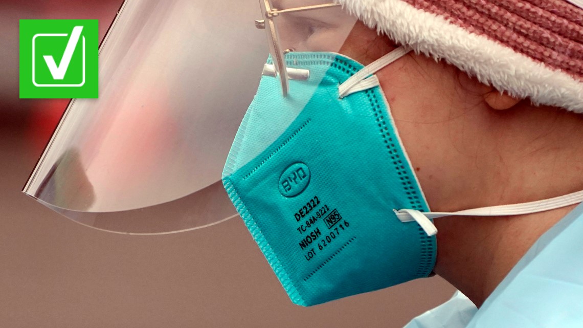 Yes, there are ways to determine if a KN95 or N95 mask is counterfeit