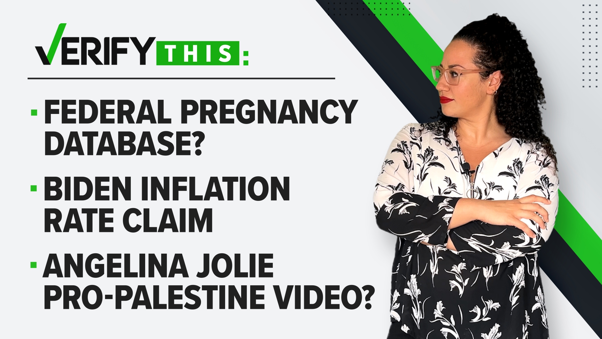 In this episode, we fact check claims that a new bill would create a federal pregnancy database and Biden's claim about how high inflation was when he took office.