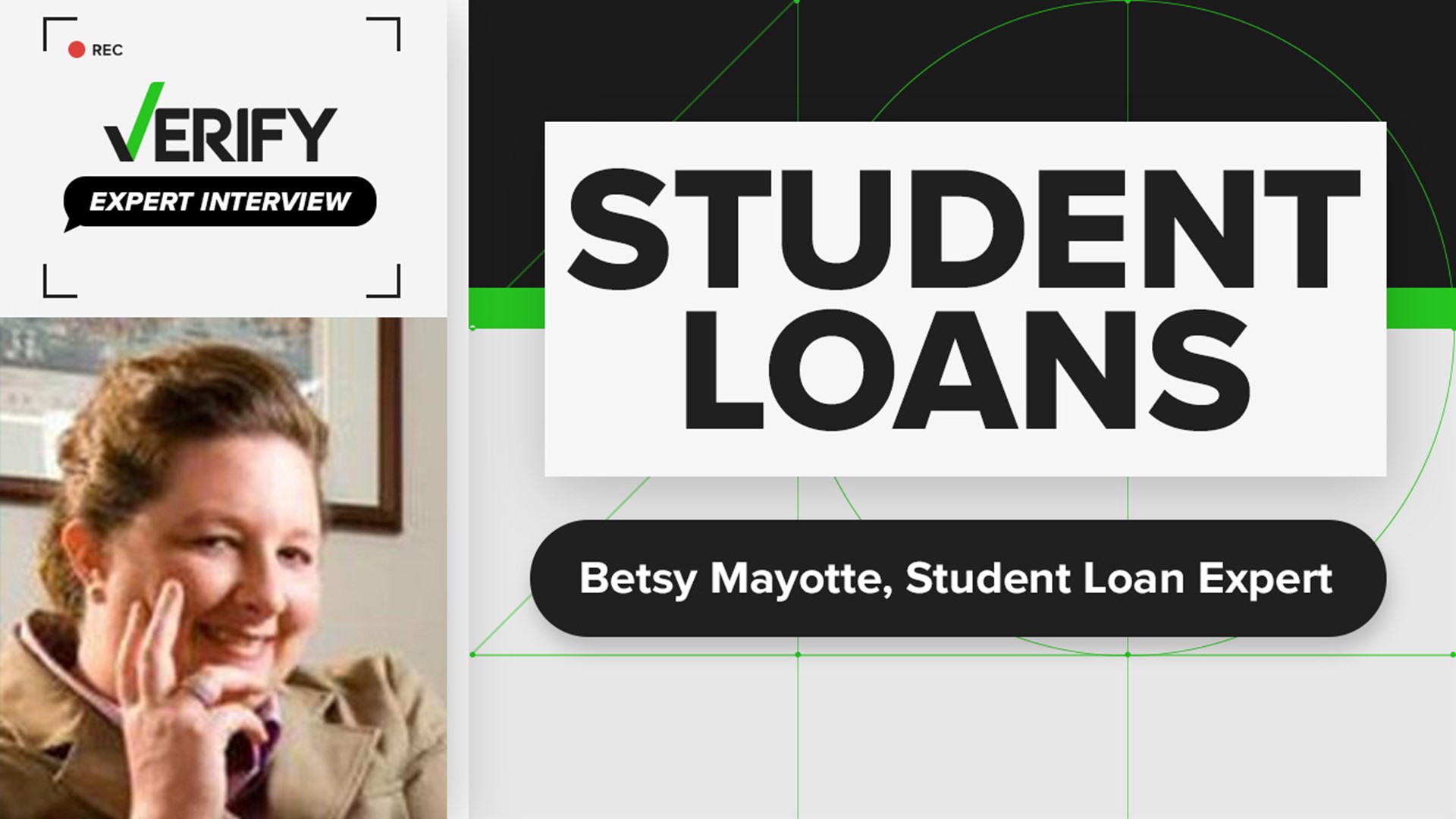 Student loan expert, Betsy Mayotte, speaks with VERIFY about Biden's student loan forgiveness plan. She talks on who is affected and about Pell grants.