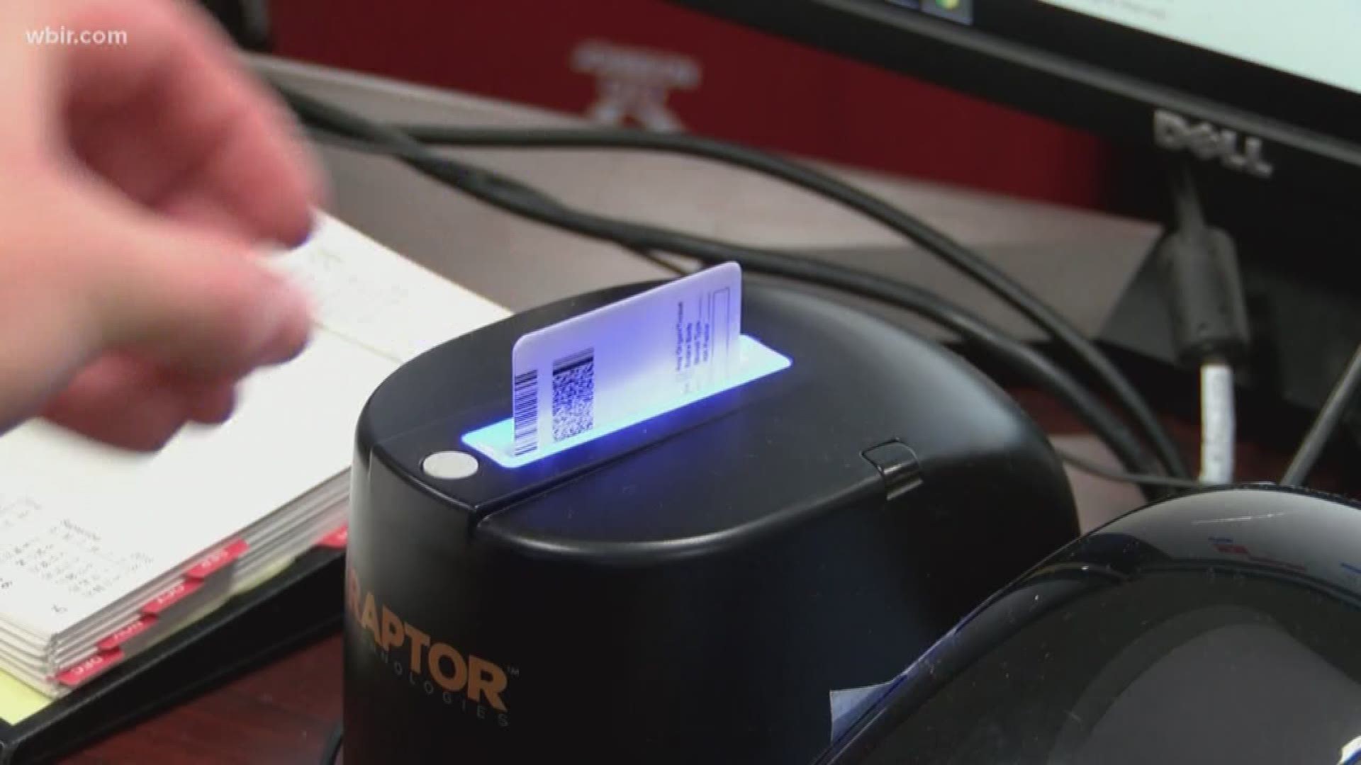 Officials say the Raptor program scans every visitor's drivers license, then compares that to a sex offender registry for all 50 states. It caught a registered sex offender in Johnson City. (WCYB)