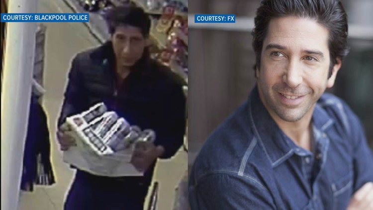 Suspected thief looks like Ross from Friends & hilarity ensues on social media