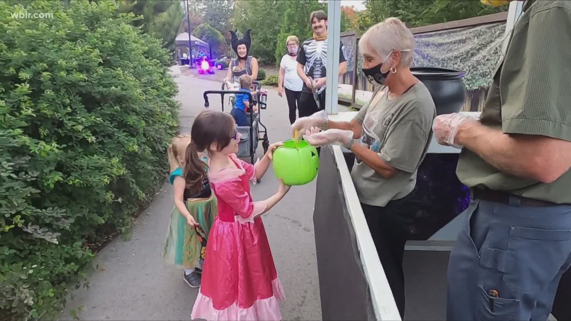 The zoo said it will focus on safe trick-or-treating with a one-way trail and 22 treat stations spaced throughout the zoo.