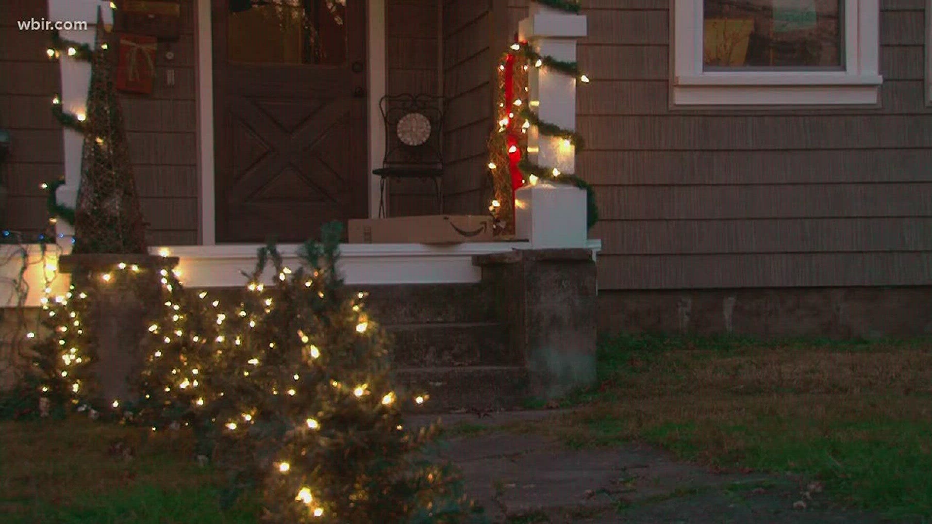 Dec. 4, 2017: Big name companies are providing extra security measures to keep you package deliveries safe during the holiday season, but one Knoxville man is also taking matters into his own hands.