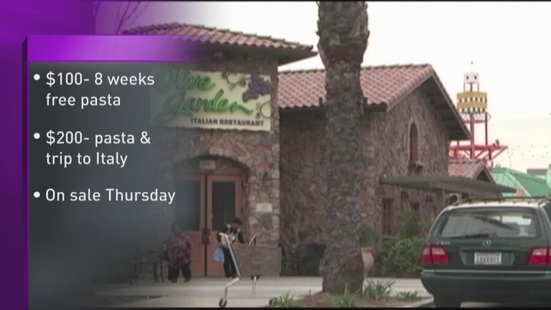 Olive Garden's Never Ending Pasta Pass is back this week. And this time, there's an added bonus.